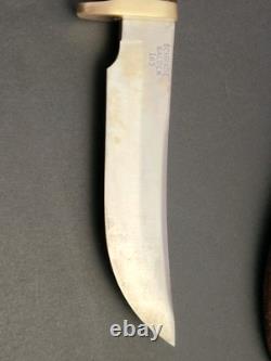 Vintage SCHRADE-WALDEN Model 165 OLD TIMER Knife with sheath. Made in USA