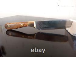 Vintage SK Knives (Steven Kelly-Montana) 9.5'' fixedBlade Knife. Curly Maple