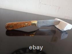 Vintage SK Knives (Steven Kelly-Montana) 9.5'' fixedBlade Knife. Curly Maple