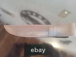 Vintage SK Knives (Steven Kelly-Montana) 9.5'' fixedBlade Knife. Curly Maple