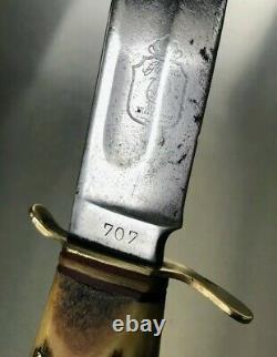 Vintage SOLINGEN OVERLAND IMPORT COMPANY Fixed Blade Knife