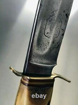 Vintage SOLINGEN OVERLAND IMPORT COMPANY Fixed Blade Knife