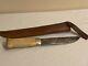 Vintage Scandinavian Nordic Hunting Knife & Sheath Large Knife aj-15