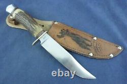 Vintage Schmidt & Ziegler 5056 Knife with Sheath