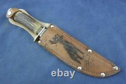 Vintage Schmidt & Ziegler 5056 Knife with Sheath