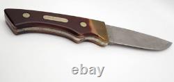 Vintage Schrade Old Timer 130T Fixed Blade Hunting Knife with box / papers