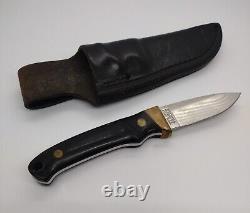 Vintage Schrade + PH2 U. S. A. Fixed Hunting Knife with Sheath