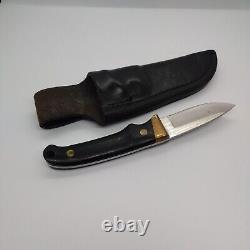 Vintage Schrade + PH2 U. S. A. Fixed Hunting Knife with Sheath