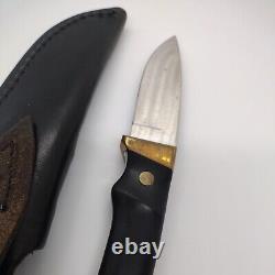 Vintage Schrade + PH2 U. S. A. Fixed Hunting Knife with Sheath