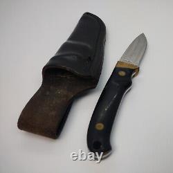 Vintage Schrade + PH2 U. S. A. Fixed Hunting Knife with Sheath