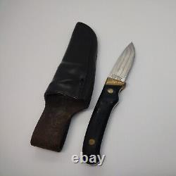 Vintage Schrade + PH2 U. S. A. Fixed Hunting Knife with Sheath