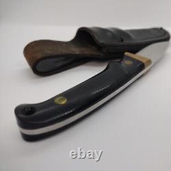 Vintage Schrade + PH2 U. S. A. Fixed Hunting Knife with Sheath