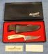 Vintage Schrade SC-502 Sharpfinger Scrimshaw Raccoon NOS Sheath BOXED USA Made