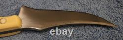 Vintage Schrade SC-502 Sharpfinger Scrimshaw Raccoon NOS Sheath BOXED USA Made