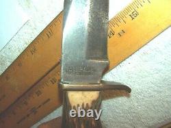 Vintage Schrade USA 171UH Uncle Henry Pro Hunting / Skinning Fixed Blade Knife