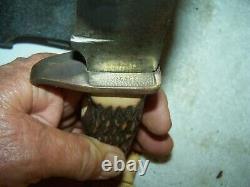 Vintage Schrade USA 171UH Uncle Henry Pro Hunting / Skinning Fixed Blade Knife