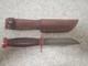 Vintage Schrade-Walden N. Y. Fixed Blade Bowie Hunting Knife with Sheath USA