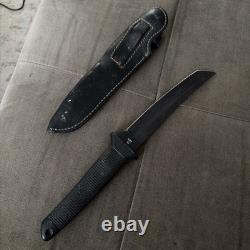 Vintage Seki Japan 440 127 10 Fighting knife w Sheath
