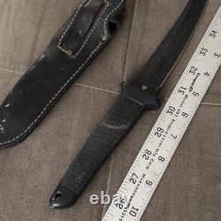 Vintage Seki Japan 440 127 10 Fighting knife w Sheath