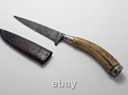 Vintage Solingen Louper FLAMME pre WW1 Louis Perlmann Nicker Knife, Boot Knife