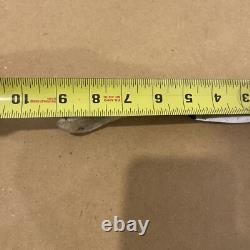 Vintage Stag Hunting Knife Handmade Native Fixed Blade 9 With Sheath RARE