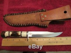 Vintage Steve Morseth Hunting/Fighting Knife. Unused. Excellent