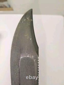 Vintage Survival Camillus Knife 5 Blade With Leather Sheath 1957 1961 N. Y