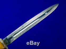 Vintage Swedish Sweden ERIK FROST Mora Hunting Knife Dagger with Sheath