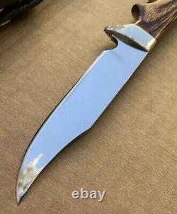 Vintage Track Knives IthacaGun BOB MARSHALL 191001 Ithaca Knife Handmade Custom