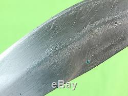Vintage US Custom Hand Made Early RUANA Knife Marked Hunting Fighting Knife