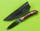 Vintage US Custom Made Handmade Hunting Knife with Sheath