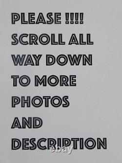 Vintage US Custom Made Handmade Hunting Knife with Sheath