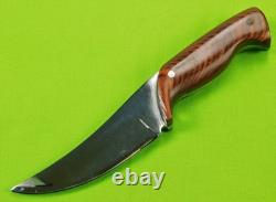 Vintage US Custom Made R. E. H. Hunting Knife with Sheath