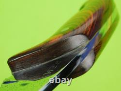 Vintage US Custom Made R. E. H. Hunting Knife with Sheath