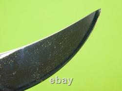 Vintage US Custom Made R. E. H. Hunting Knife with Sheath