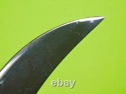 Vintage US Custom Made R. E. H. Hunting Knife with Sheath