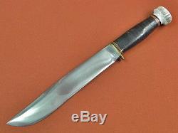 Vintage US MARBLES Trailmaker Large Bowie Hunting Fighting Knife with Sheath