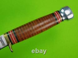 Vintage US Marbles Trailcraft Hunting Knife with Sheath Box