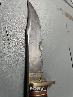 Vintage USA Western W36 Sheath Knife