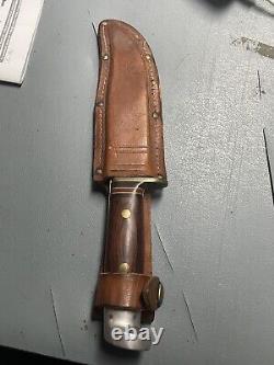 Vintage USA Western W36 Sheath Knife
