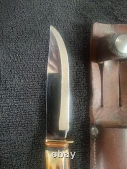 Vintage Ultra Rare Schneidteufel Rostfrei Solingen German Fixed Blade Hunting
