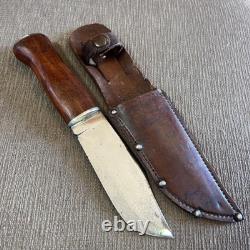 Vintage, Union Cutlery. Co, 1911-1923, Excel, Wood, Orig. Sheath