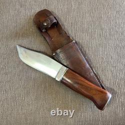 Vintage, Union Cutlery. Co, 1911-1923, Excel, Wood, Orig. Sheath