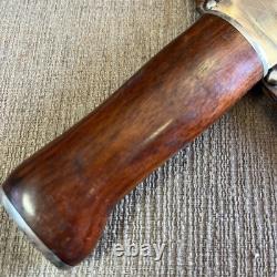 Vintage, Union Cutlery. Co, 1911-1923, Excel, Wood, Orig. Sheath
