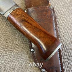 Vintage, Union Cutlery. Co, 1911-1923, Excel, Wood, Orig. Sheath