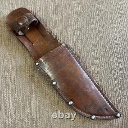 Vintage, Union Cutlery. Co, 1911-1923, Excel, Wood, Orig. Sheath