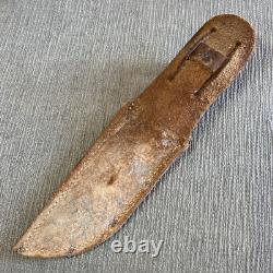 Vintage, Union Cutlery. Co, 1911-1923, Excel, Wood, Orig. Sheath