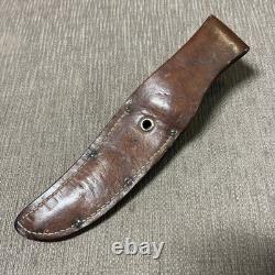 Vintage, Unused Or Sharpened, Western H-40, Stag, Orig. Sheath