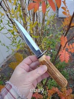 Vintage VOOS FIXED BLADE SHERIFF KNIFE SOLINGEN GERMANY