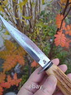 Vintage VOOS FIXED BLADE SHERIFF KNIFE SOLINGEN GERMANY